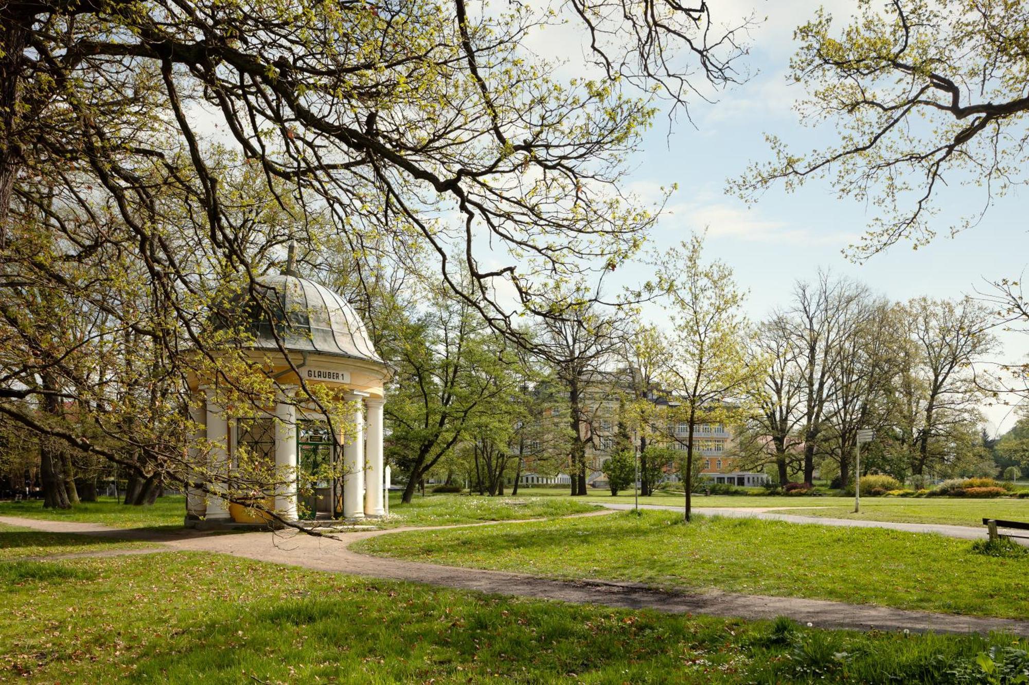 Harvey Spa Hotel Františkovy Lázně Buitenkant foto The park